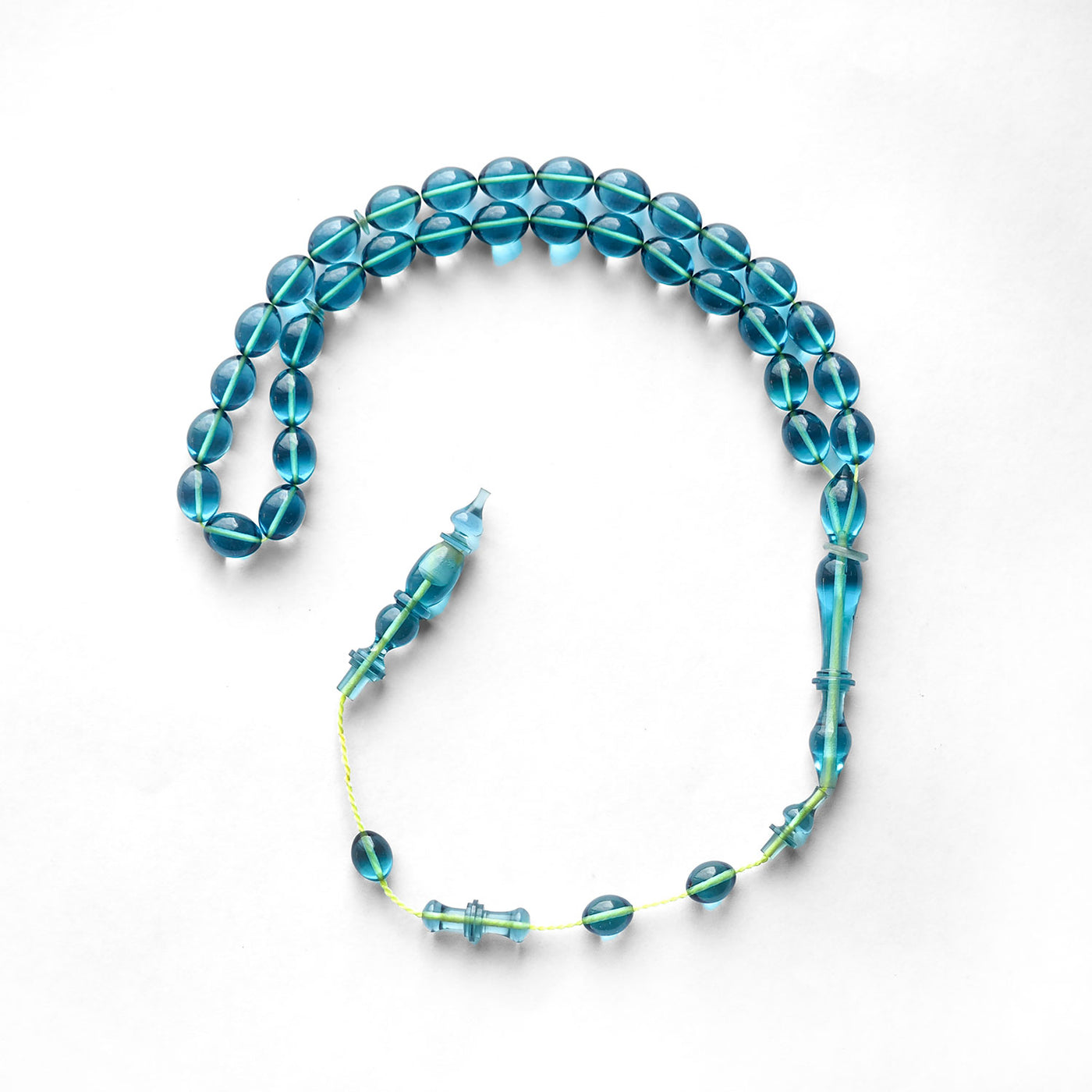 Ateş Sıkma Kehribar Tesbih Beyzi Kesim - WATD145