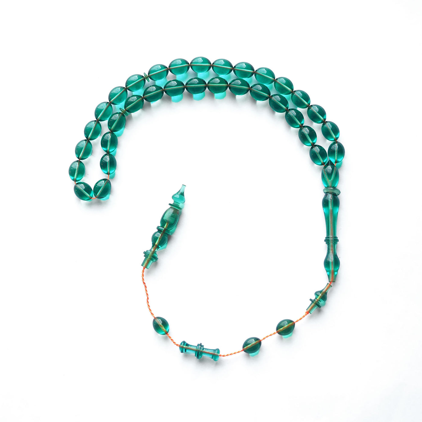 Ateş Sıkma Kehribar Tesbih Beyzi Kesim - WATD148