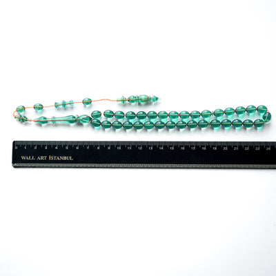 Ateş Sıkma Kehribar Tesbih Beyzi Kesim - WATD148