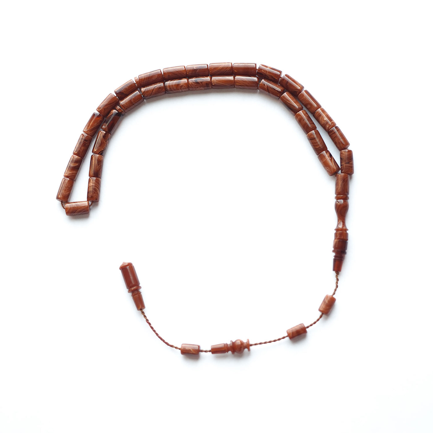 Usta İşçilikli Sıkma Kehribar Kesme Sistemli Tesbih Bilek Boy - WATD149