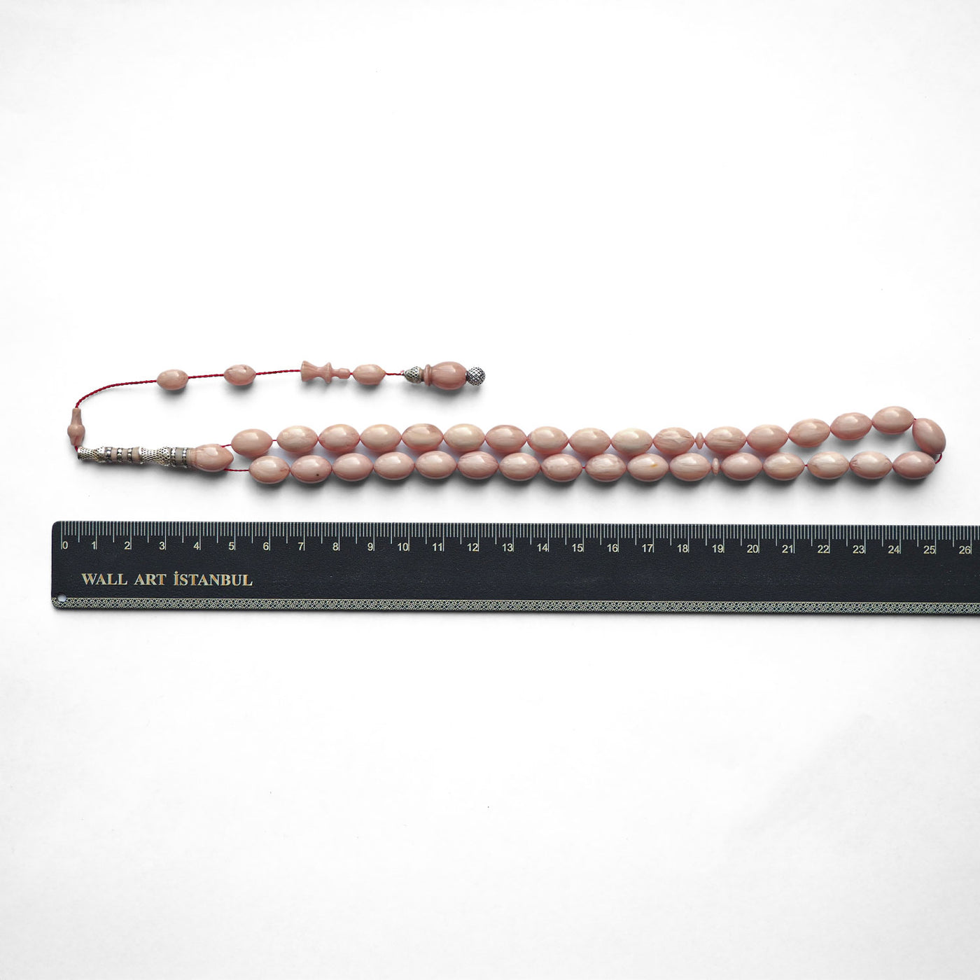 Usta İşçilikli Katalin Tesbih Gümüş İmame - WATD161