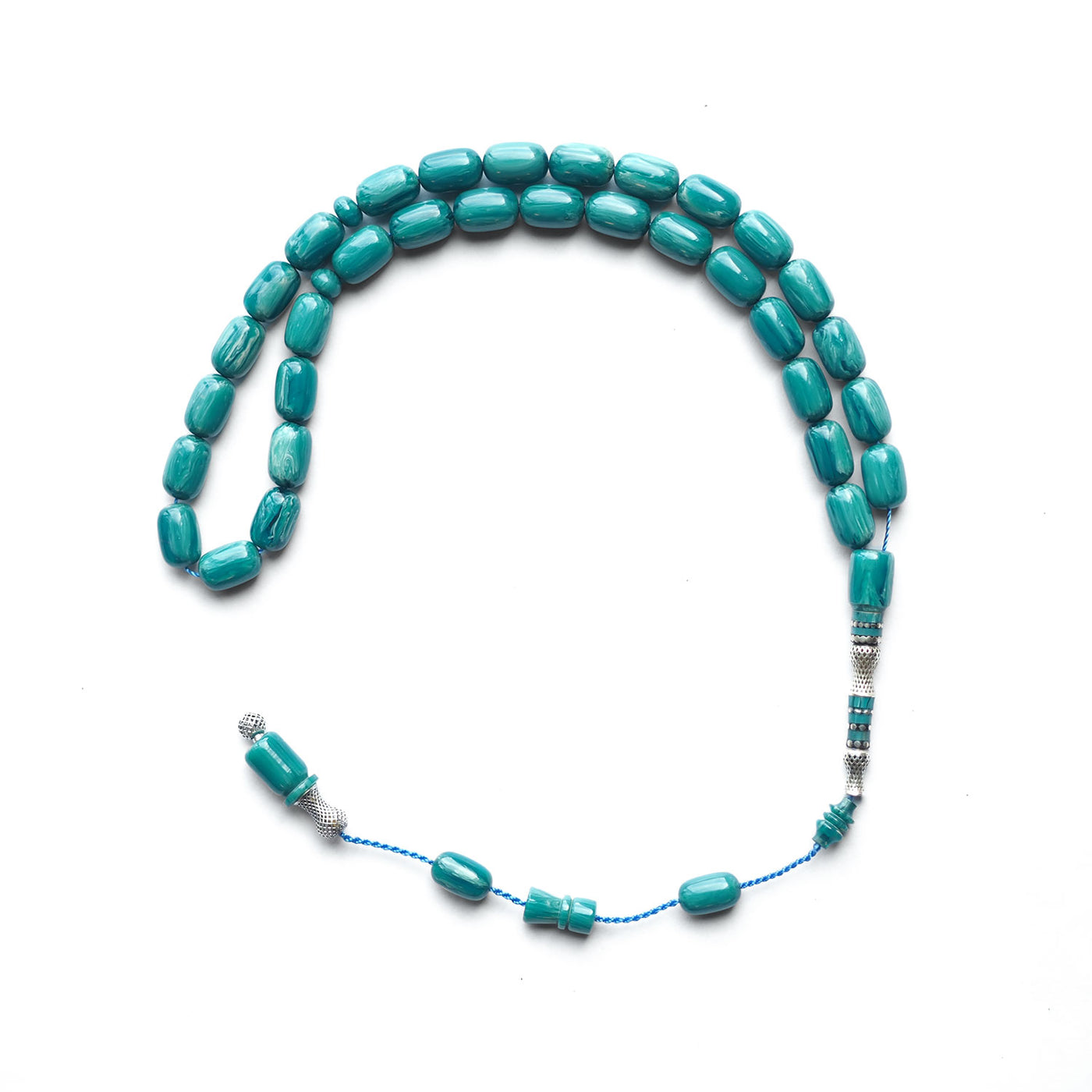 Usta İşçilikli Katalin Tesbih Gümüş İmame - WATD162