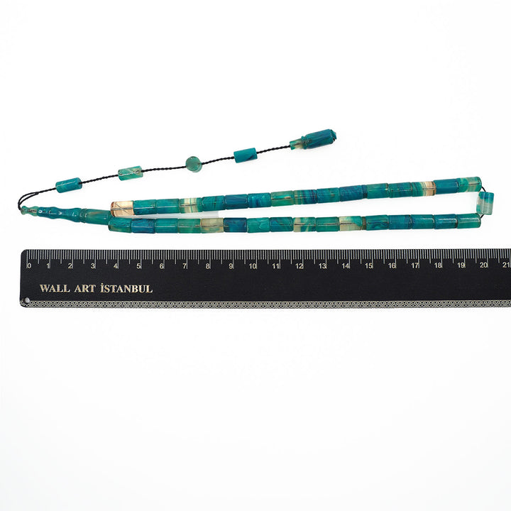 Kesme Model Sıkma Kehribar Tesbih - WATD719