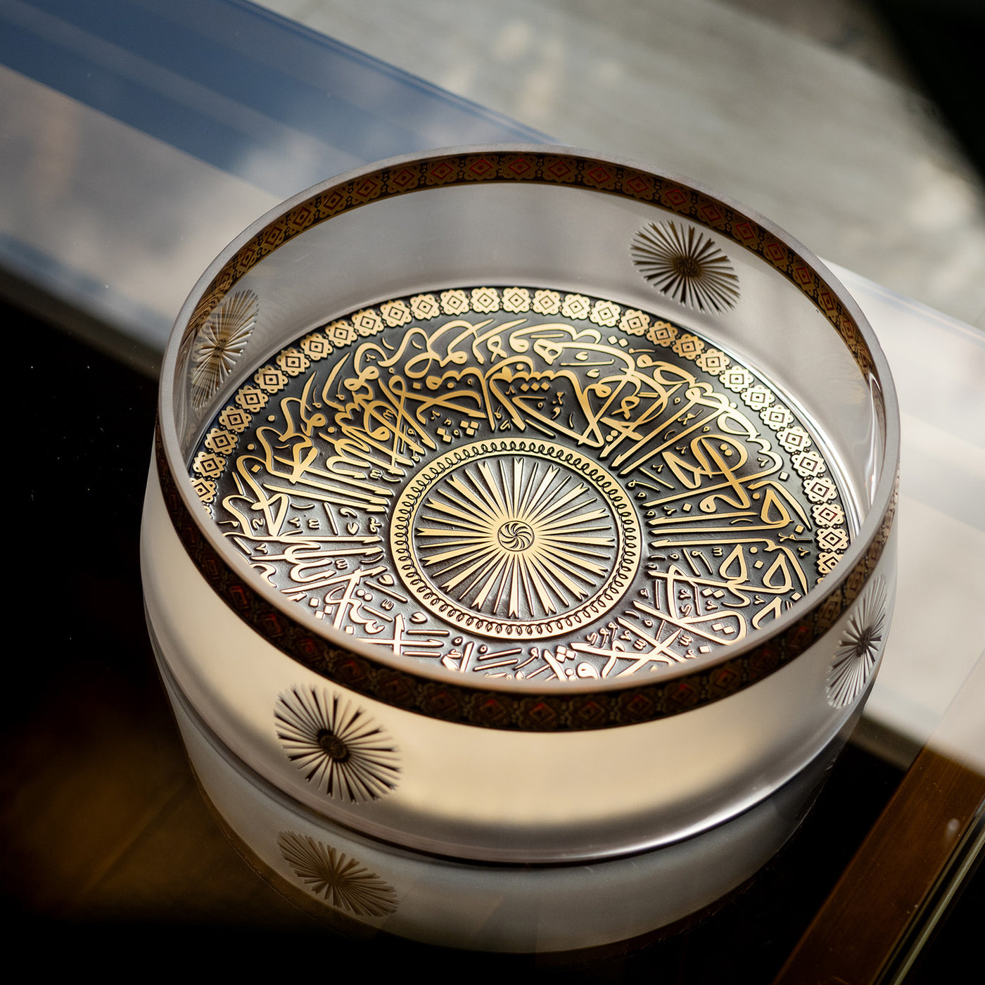 Ayasofya-i Kebir Camii Şerifi Kubbesi Cam Kase - WAMC014