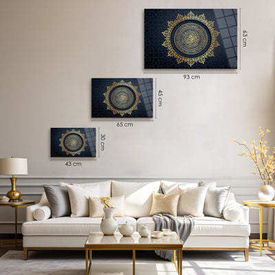 Ayetel Kürsi Cam Tablo  - WTC018