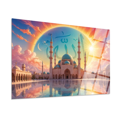 Güneş Işığında Cami Tablosu - WTC063