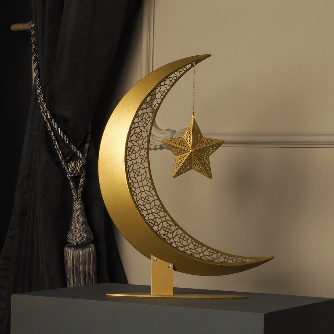 3 Boyutlu Metal Ramazan Hilali - WAMH110
