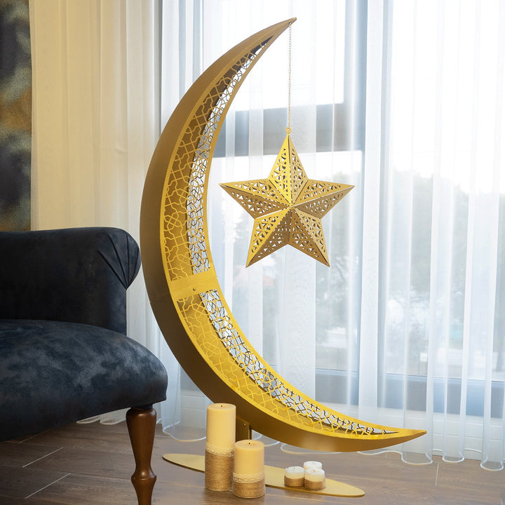 3 Boyutlu Metal Ramazan Hilali - WAMH110