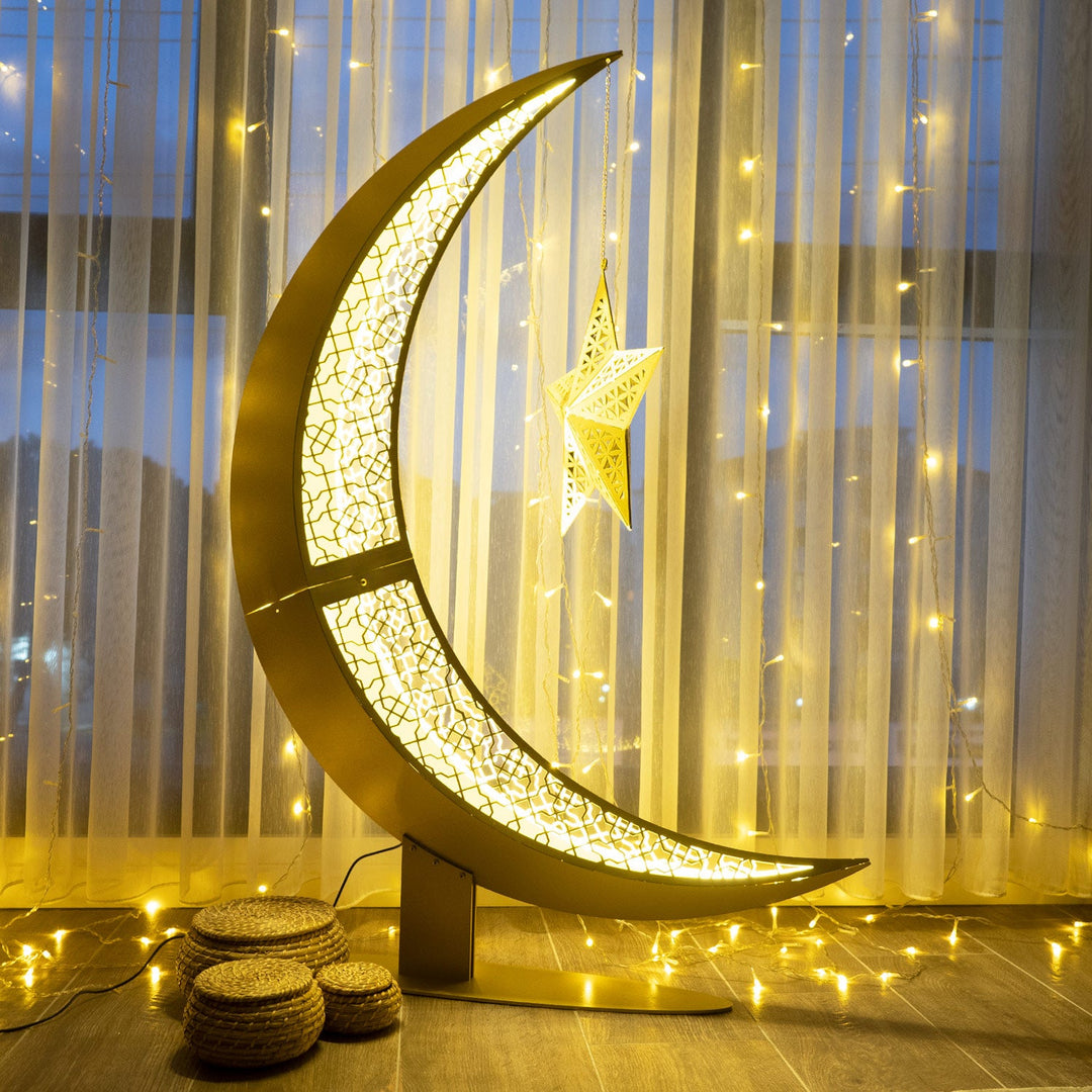 3 Boyutlu Metal Ramazan Hilali - WAMH110