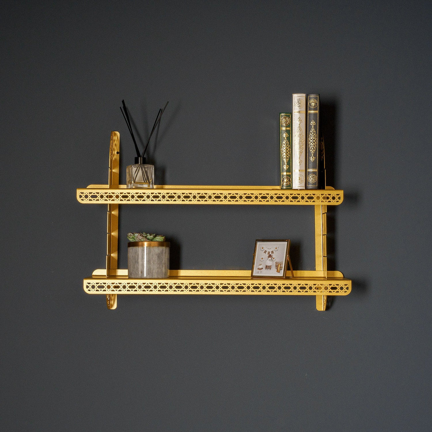 Kadem Ayarlanabilir Metal İslami Duvar Rafı – WAMH199