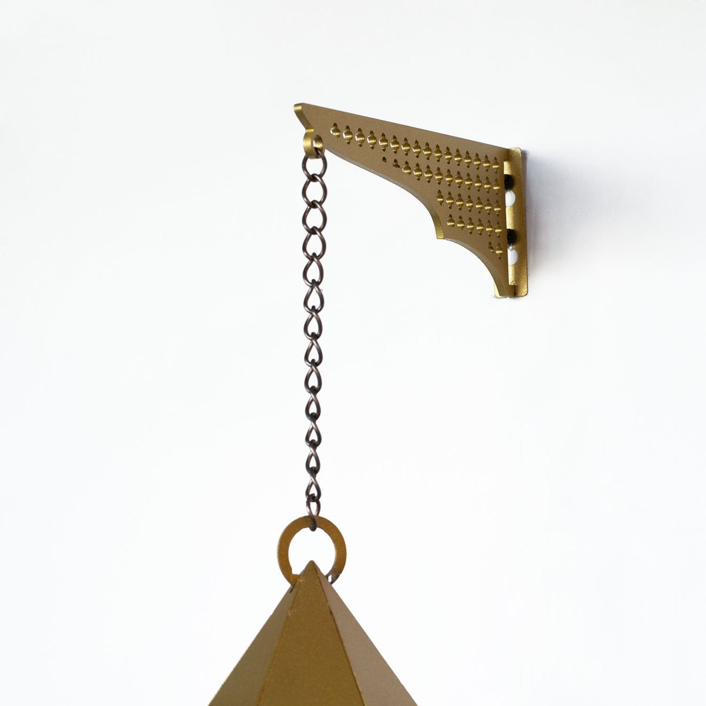 İslami Desenli Metal Duvar Mumluğu - WAMH120