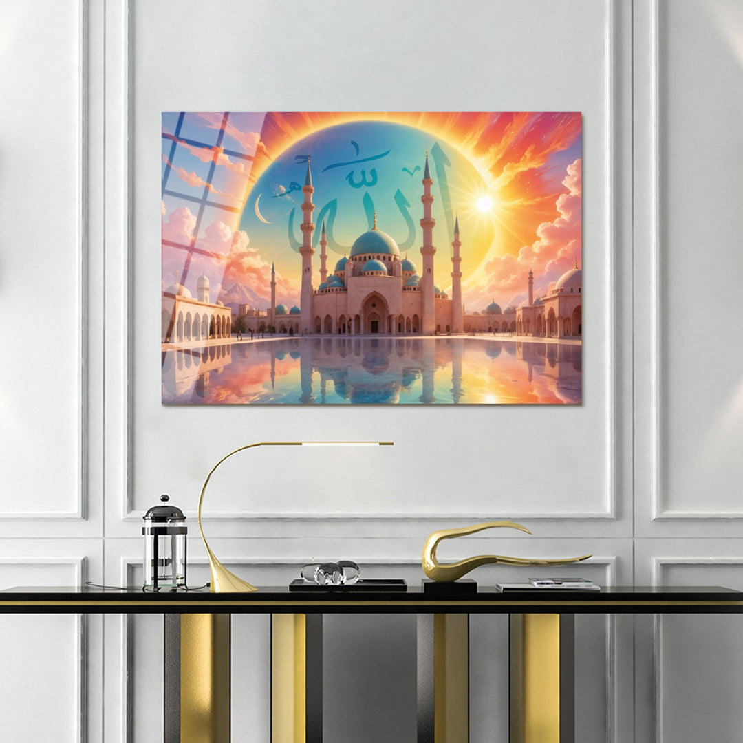 Güneş Işığında Cami Cam Tablo - WTC063