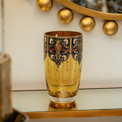 Mürüvvet Cam Vazo Amber - WAMC011