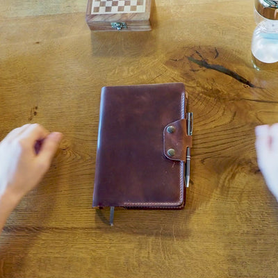 A5 Defter Deri Organizer - WAD005