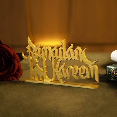 Ramadan Kareem Metal Masaüstü Dekor - WAMH105