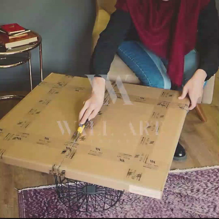 Ayetel Kürsi "2 Parça" Metal Tablo - Dini Tablolar